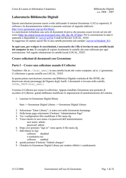 Laboratorio Biblioteche Digitali - Consiglio Nazionale delle Ricerche