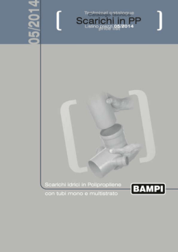 Catalogo Tecnico 05/2014