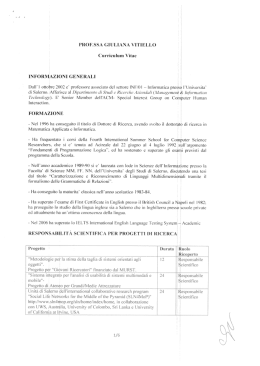 Curriculum vitae