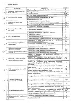 TEST C - Federazione dei Comuni del Camposampierese