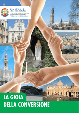 Scarica il libretto LA GIOIA DELLA CONVERSIONE
