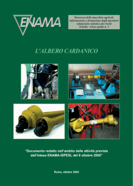 L`ALBERO CARDANICO