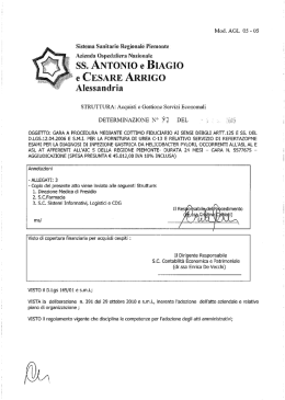 Scarica allegato pdf - Azienda Ospedaliera Santi Antonio e Biagio e