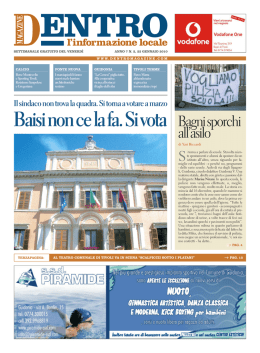 ven 22 gen - La Voce del Nord Est Romano