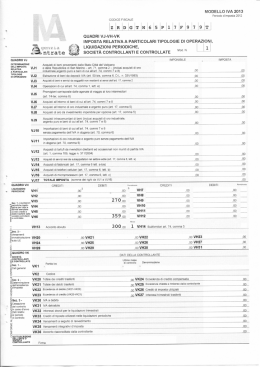 &bull;M&ntrate *t&& SOCIET&Agrave; CONTROLLANTI E CONTROLLATE
