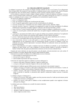 21. COLLEGAMENTI SALDATI