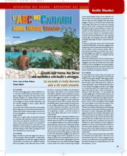 Antille Olandesi. L`ABC dei Caraibi: Aruba, Bonaire, Curacao