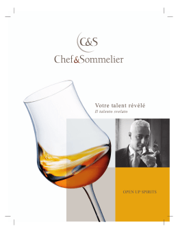 Chef & Sommelier Open Up Spirits