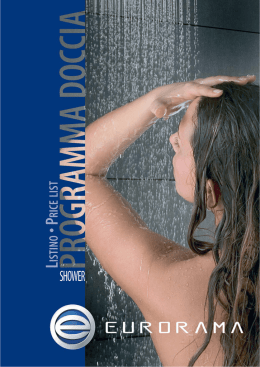 colonne doccia wall shower