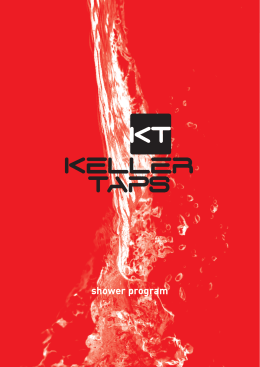shower program - Keller Taps S.r.l.