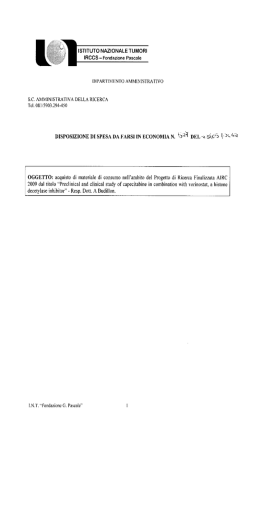 ISTITUTO NAZIONALE TUMORI