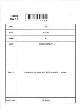 European Court of Auditors fonds