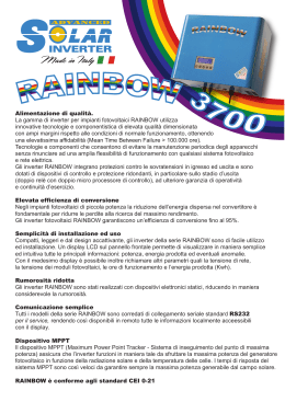 Rainbow 3700 Catalogo