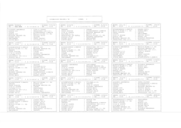 Calendario Giovanissimi Regionali
