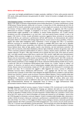 Notizie sulla famiglia Lavy