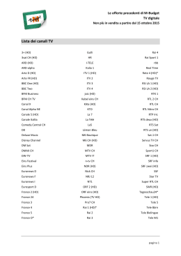canali TV offerte precedenti (prima del 15.10.2015) - M