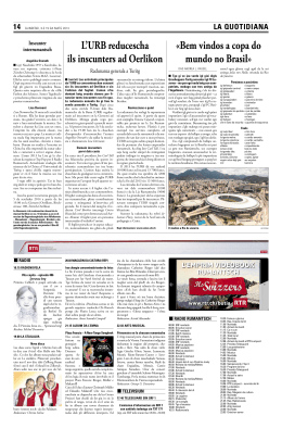 La Quotidiana, 19.5.2014