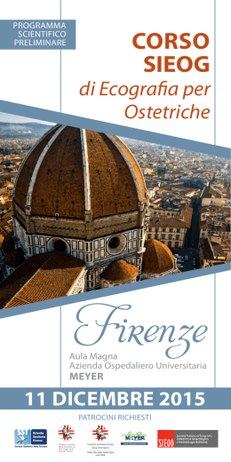 Firenze - MCR Conference