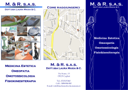 Brochure M. & R. S.a.s.
