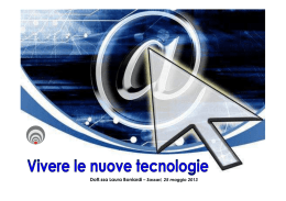 Dott.ssa Laura Boniardi – Sassari, 25 maggio 2013