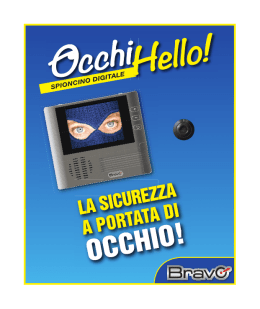 Manuale di istruzioni