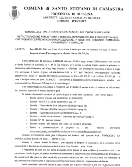 NE di STEFAOМ ASTA - Comune di Santo Stefano di Camastra