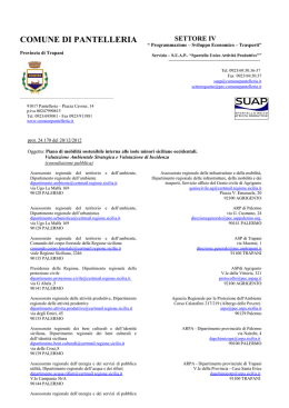 Lettera SCMA-PI. impostata