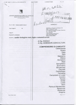 snc canicatt&igrave;