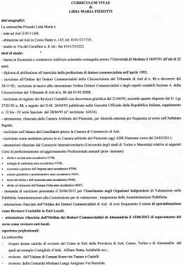 curriculum vitae