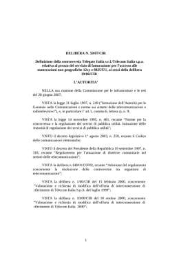DELIBERA N - Federalismi.it