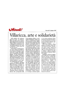 Villaricca, arte e solidariet&agrave;