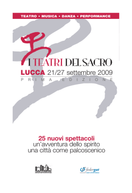 scarica il libretto di sala