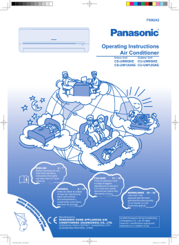 Operating Instructions Air Conditioner