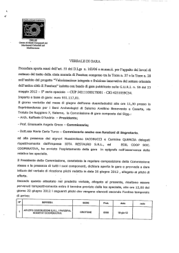 FONDAZIONE PIES`I`UM - Soprintendenza per i Beni Archeologici di