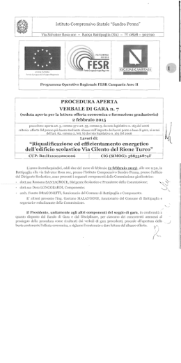 verbale aggiudica provvisoria via cilento