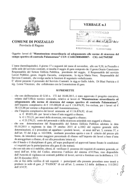 Doc. - Comune di Pozzallo