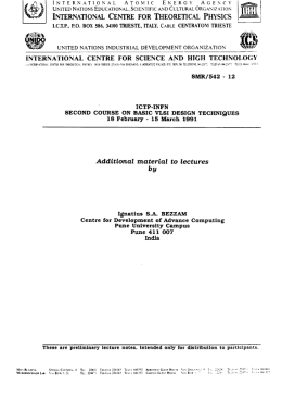 lCTP, 110. Box 586, 34100 TRlI-ISTE, iTALY, CABLE - Indico