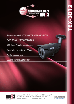 TEX-3012 - Mesa S.r.l.
