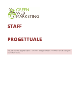 Staff e Portfolio  - AV Green Web Marketing