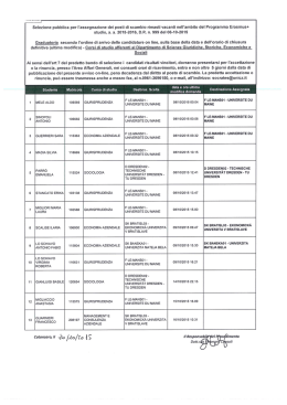 studio, a. a. 2015-2016, DR. n. 999 del 06-10