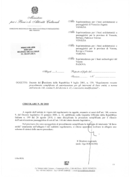 M? %%`9 &eacute; (32% Soprintendenza per i beni architettonici e