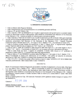 Yf 6 2% WC - ERSU Catania &ndash; Amministrazione Trasparente