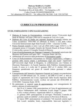 Curriculum-Vitae-dr-ssa-Fazio - Comune di Cazzago San Martino