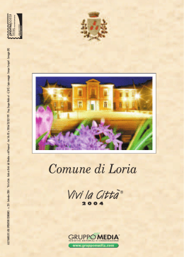 Comune di Loria - Noi Cittadini in TV