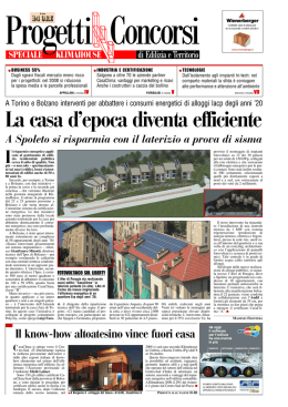 Scarica l`articolo completo - Progettazione e Innovazione Tecnologica