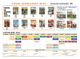 Clicca e scarica il pdf del Piano Editoriale 2012