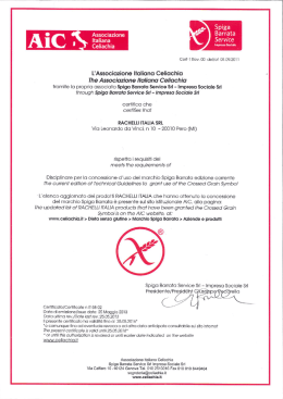 Autorizzazione uso del Marchio AIC