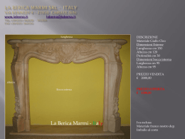 LA BERICA MARMI SRL - Italy Via KENNEDY 4 &ndash; 21050 Cairate (va
