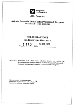 Via Gallicciolli 4 - 24121 BERGAMO