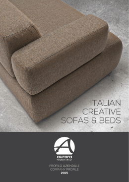 ITALIAN CREATIVE SOFAS & BEDS